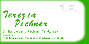 terezia pichner business card